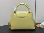 CAPUCINES BB 27 YELLOW TAURILLON GOLD HARDWARE