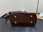 alma bb 23 bordeaux red epi calfskin