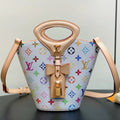 LV Rivage BB 18cm White Multicolore Monogram Canvas 329875