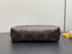 LV x TM Cosmetic Pouch PM Monogram Coasted Canvas
