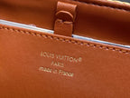 LV 2025 Twist PM Slim 19cm Beige Gold Raffia Leather 344001