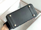 BIRKIN 25 BAG IN BLACK CALFSKIN WITH COLORFUL STICKER (MADE - TO - ODER)