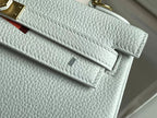 BIRKIN 25 BAG IN WHITE CALFSKIN WITH COLORFUL STICKER (MADE - TO - ODER)
