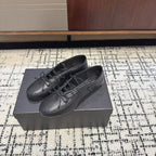 Miu 2026 Ballerinas Black Nappa Leather 682023