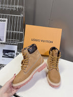 LV x Timberland Ankle Boot Brown Cowhide