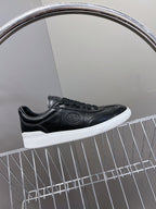 Upvillage Trainer In Black Laminated Calfskin 989602