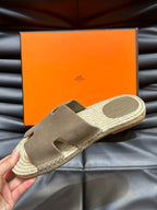 HM ANTIGUA ESPADRILLE SANDAL PEANUT SUEDE