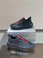 PRA AMERICA'S CUP SOFT RUBBER AND BIKE FABRIC SNEAKERS BLACK