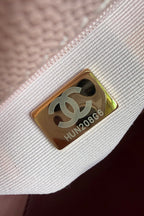Chanel 26 Shoulder Bag 22 Light Pink Caviar Leather