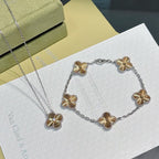 CLOVER BRACELET 5 MOTIFS GOLD