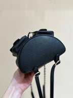 24a duma backpack black caviar leather light gold hardware