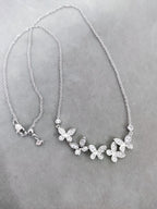 Graff Five Butterflies Full Diamond Necklace