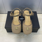 CC 26 Slingback Pump 45mm Beige Mesh Sheepskin 607481