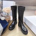 CD 25 high-top boots black calfskin 438777