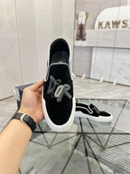 CD Slip on Loafer Black Suede 639466