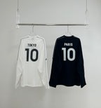 Balenciaga - Manchester United embroidered long sleeve t-shirt 0036