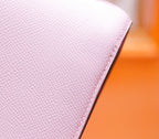 constance 24 pink epsom leather silver hardware