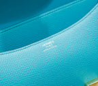 constance 24 tiffany blue epsom leather silver hardware
