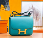 constance 24 tiffany blue epsom leather silver hardware