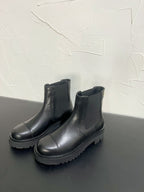 CC Chelsea Ankle Boots In Black Cowhide  949682