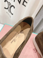 LP SUMMER CHARMS WALK LOAFERS DARK BROWN SUEDE