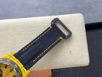 ROLEX Daytona 40mm Yellow Black Fiber Woven
