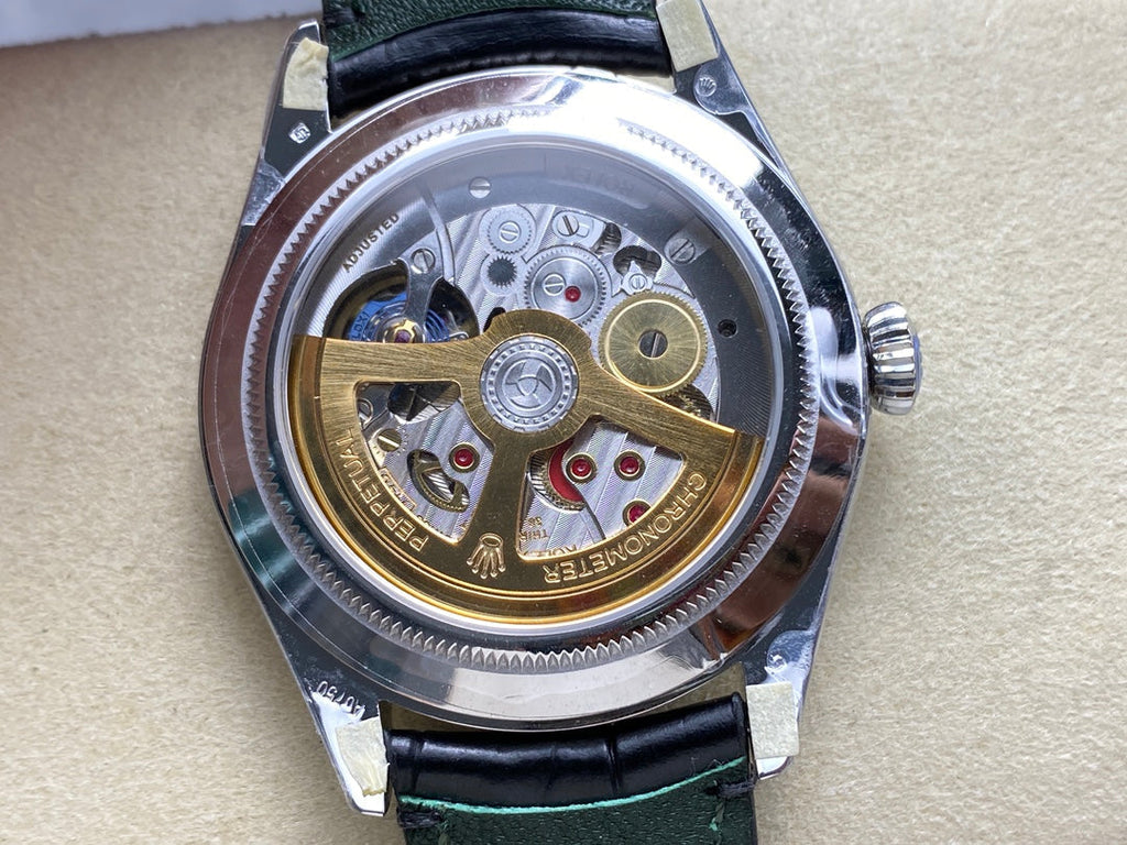 Rolex Perpetual 39mm Black Blue Dial
