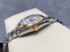Datejust 31mm Yellow Gold Steel White Dial