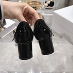 CD  26 Lolita High-Heeled 40 Black Patent Leather 592220