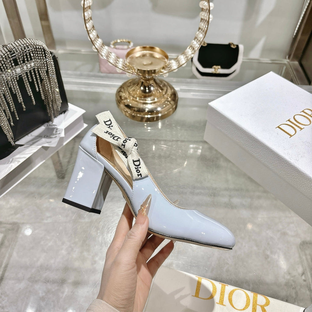 CD 26 Lolita High-Heeled 85 Baby Blue Patent Leather 679732