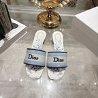 CD 26s Dway Slide 4.5cm Light Blue Colorful Cotton 679873