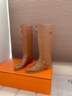 HM Riding Boots Caramel Cowhide 464357