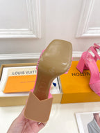 shake platform 90 pink calfskin