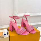 shake platform 90 pink calfskin