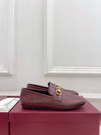 GG 26s Loafer With Horsebit Burgundy Leather 640283