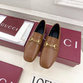 GG 26s Loafer With Horsebit Brown Leather 640284