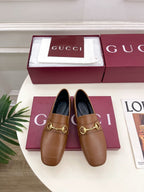 GG 26s Loafer With Horsebit Brown Leather 640284