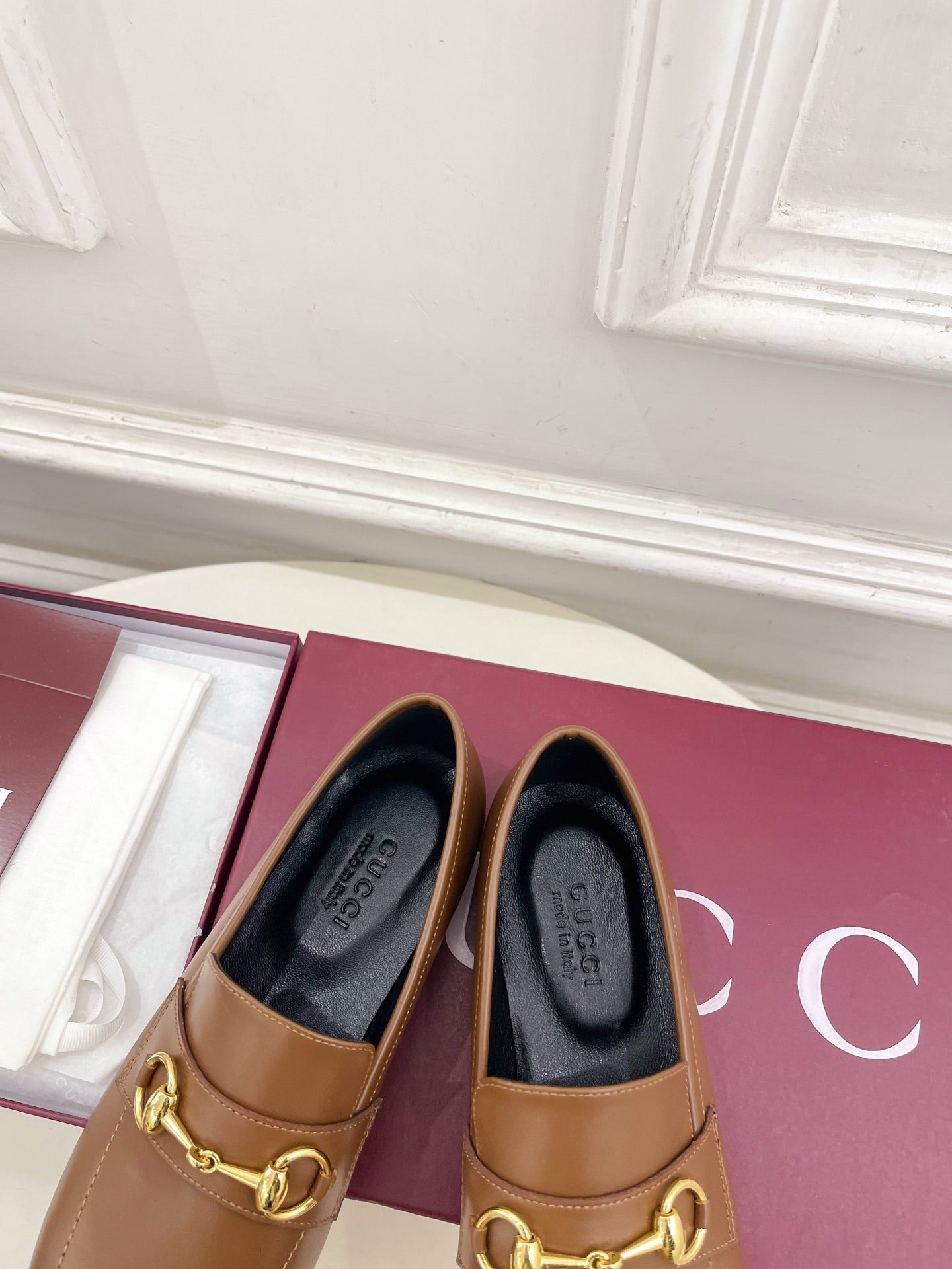 GG 26s Loafer With Horsebit Brown Leather 640284