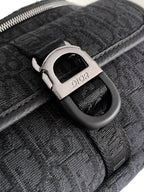 Dior 8 Waist Bag Black Frabic 336248