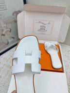 HM 26ss Oran Sandals White Cowhide 625040