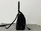 Balenciaga Medium Rodeo Bag 35 Black Calfskin Sliver Hardware