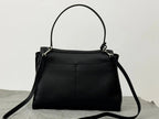 Balenciaga Medium Rodeo Bag 35 Black Calfskin Sliver Hardware