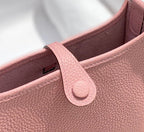 Hermes Mini Evelyne 23cm Pink Togo Leather