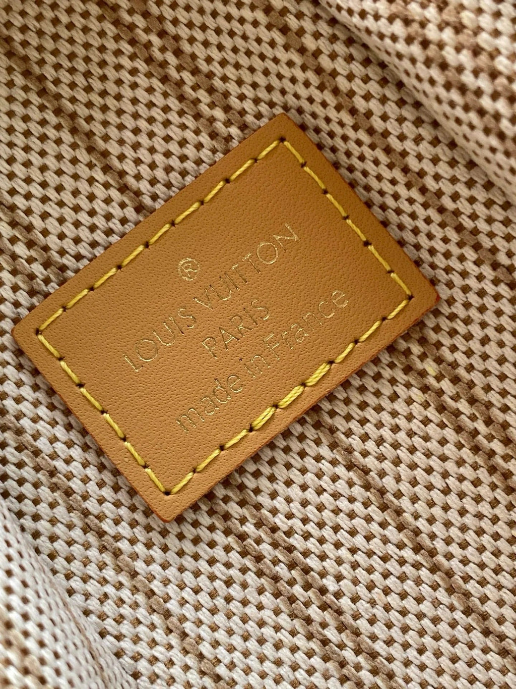 Louis Vuitton 2026 Side Trunk MM Bag Brown Tan Monogram Canvas Cowhide