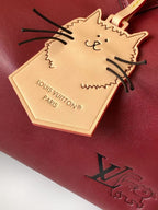 LV Speedy Soft 30 Bag Plum Pink Calfskin