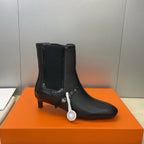 HM 26ss Lolita Chelsea Boots 40 Black Calfskin 607087