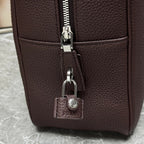 Prada 2026 Sienna Bag Brown Black Calfskin 345782