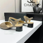 CC 2026 Mary Jane Sandals 45 Taupe Cowhide 668113