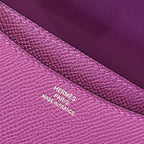 Hermes 2026 Constance Bag Purple Leather With Silver Hardware