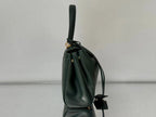 Balenciaga Small Bag 29 Dark Green Calfskin Gold Hardware